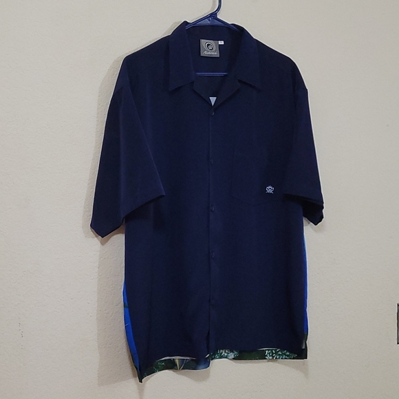 Rietveld USA Hawaiian Shirt - Navy - Large - Picture 2 of 16